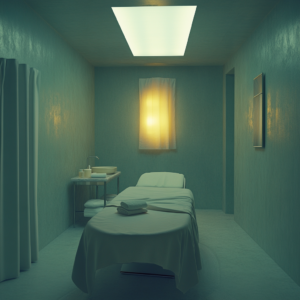 Un pièce de massage froide
